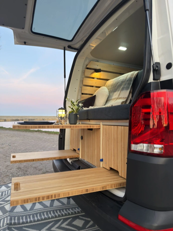 Camperbox Cove box eettafel picknicktafel
