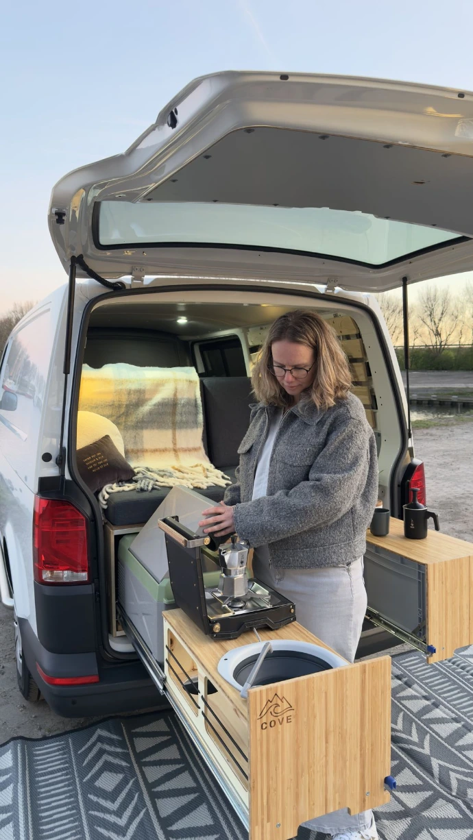 Camperbox Cove box keuken